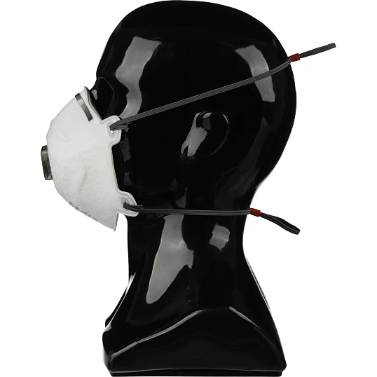 Полумаска фильтрующая TOPFORT 232 с кл FFP3 до 50ПДК 5шт/уп