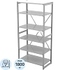 Стеллаж металлический ГТС_ТСУ Универсал, 2200x1060x500, Полки: 6 шт. метал