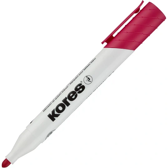 Набор маркеров для белых досок KORES 3мм 6шт/уп 20802