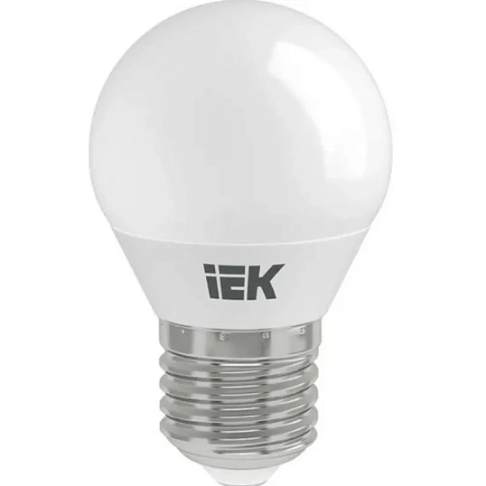 Лампа светодиодная Eco G45 9Вт шар 4000К E27 IEK LLE-G45-9-230-40-E27