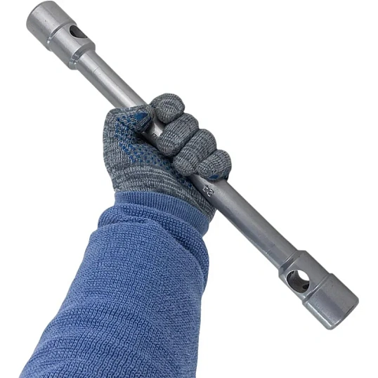 Ключ балонный двусторонний усиленный 24x27 L-400мм F-6772427(7280) Forsage