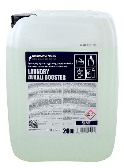 Профхим д/стирки жидк. усил. Goldman/Laundry Alkali Booster, 20л
