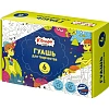 Гуашь Комус Класс Максики 6 цв/наб по 10 мл, картонная коробка