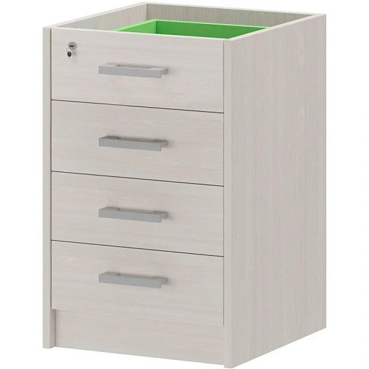 Тумба PT Арго АТ2-05 Каркас тумбы приставной ясень шимо