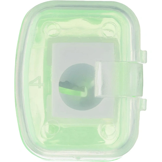 Точилка Attache Economy на 1 отвт, прямоуг, с цветным контейнером, ассорти