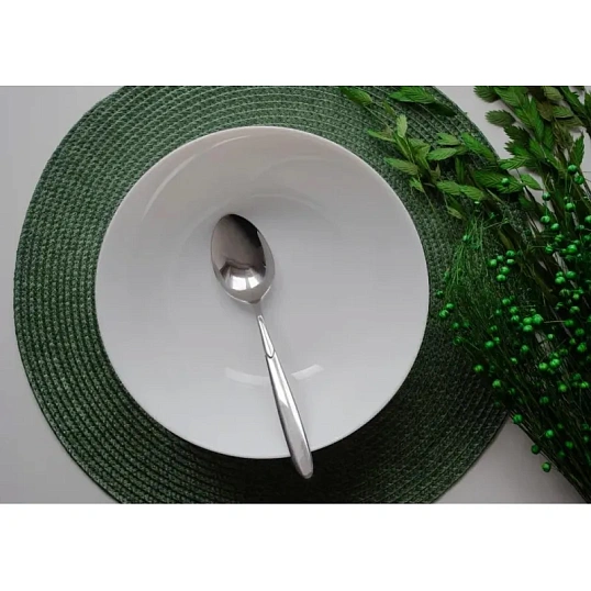 Салатник 240мм, белый, опаловое стекло Сфера 6шт/уп