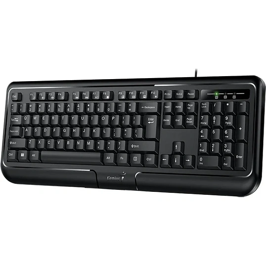 Клавиатура Genius KB-118 II, проводная мультимедийная, черный