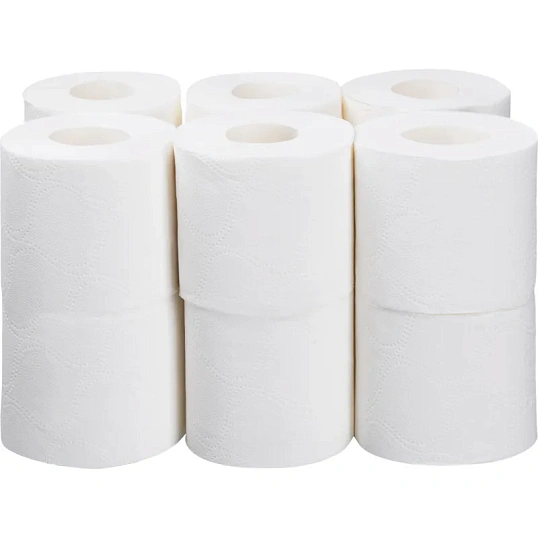 Бумага туалетная Luscan Comfort 2сл бел 100%цел втул 21,88м 175л 12рул/уп