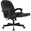 Кресло VB_EChair 668 PU P черный эко.кожа подст.для ног