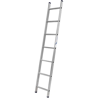 Лестница Алюмет алюминиевая односекционная приставная 1x7 5107