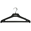Вешалка-плечики VP_ для легк.одежды Attache,С025, пласт,чер,р.44-46, 5шт/уп