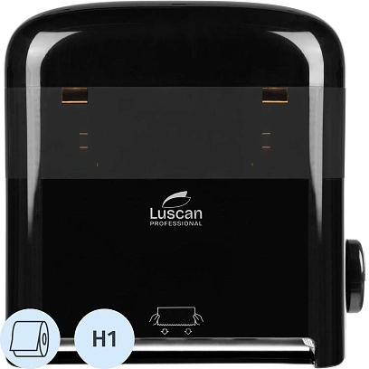 Диспенсер для полотенец рулон Luscan Prof Etalon механический, черный