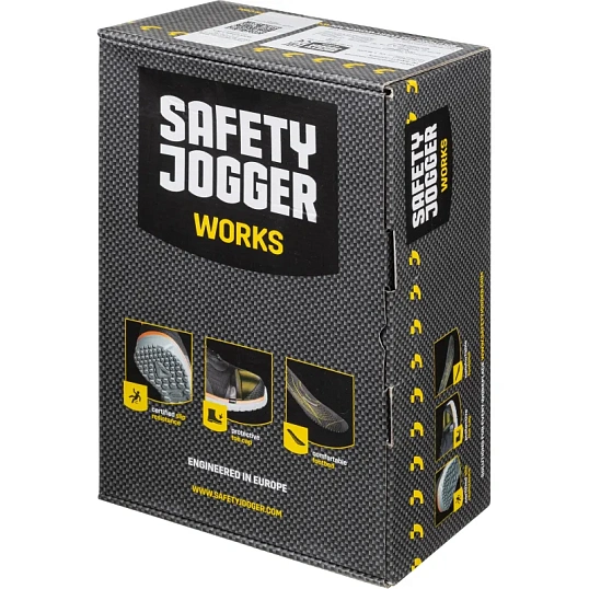 Полуботинки Safety Jogger MODULO S3S LOW TLS BLK р.39
