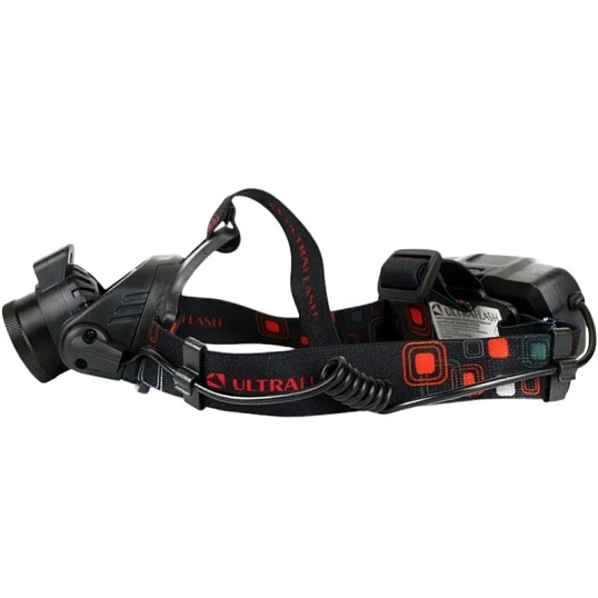 Фонарь налобный Ultraflash E1336 (акк.3,7В,1LED,4В