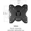Кронштейн для телевизора Onkron 17-43 наклонно-поворотный, черный M3S
