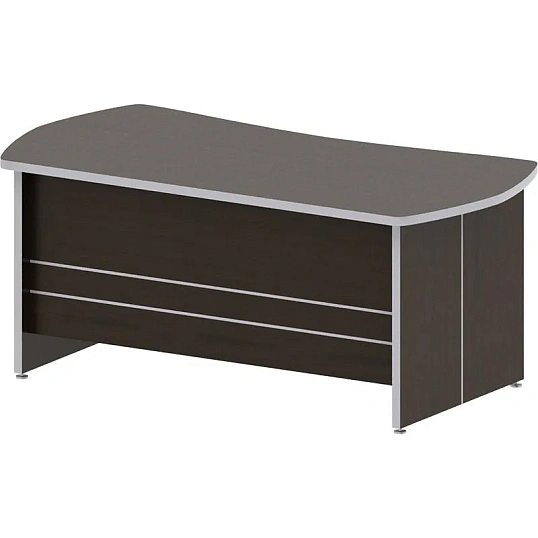 Стол САТУРН-Д для рук-ля эргоном. 1800 (800,003) венге(854)