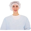 Шапочка Берет медиц, нестер, однораз белая, 25 шт/упак  Гекса