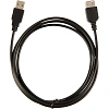 Удлинитель (OAVDC009) USB 2.0 AM/AF, 1.8м, чер