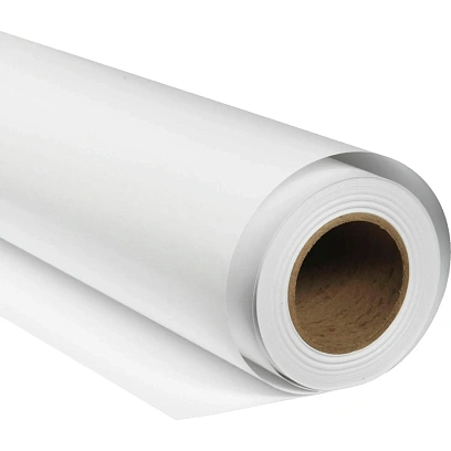 Устройство фон бумажный E-Image 93 Arctic white Background paper, белый