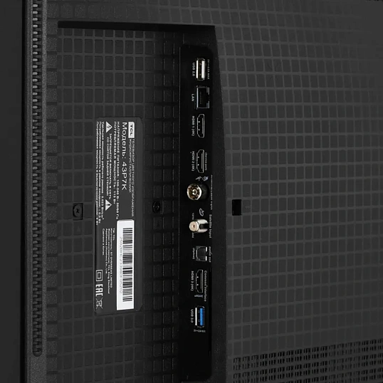 Телевизор TCL 43P7K, QLED