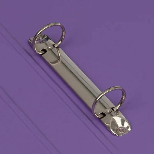 Папка на 2-х кольцах 35мм сиреневый , Россия