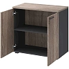 Двери Комус Мебель К-Loft 2шт. 241H008 764х16х680 дуб сонома темн
