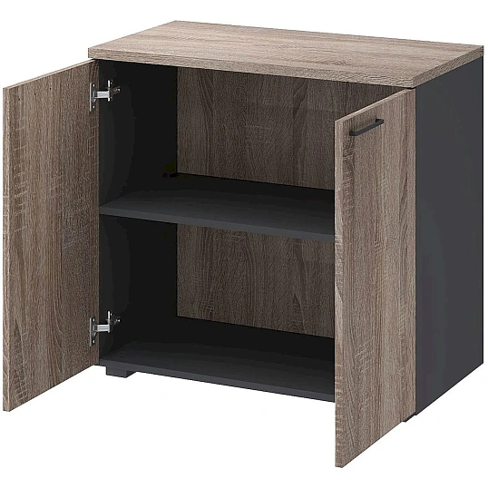 Двери Комус Мебель К-Loft 2шт. 241H008 764х16х680 дуб сонома темн