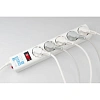 Сетевой фильтр Power Cube B 5.0 м 5 роз (белый) 10А/2,2кВт(SPG-B-15-WHITE)