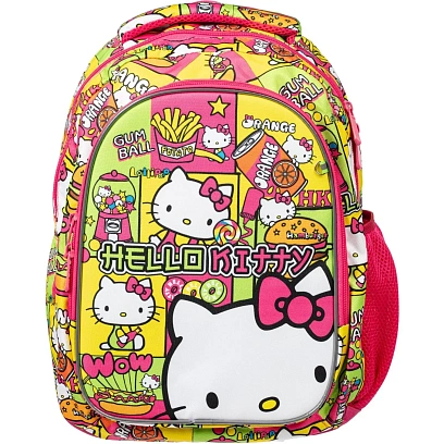 Рюкзак облегченный Hello Kitty с анатомической спинкой, 2отд.75443