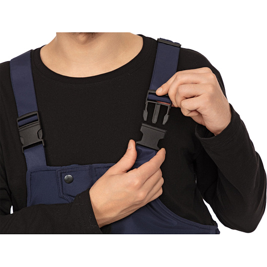 Полукомбинезон зимний мужской зс04-ПК 56-58/182-188 флуоресц.жёлтый/син