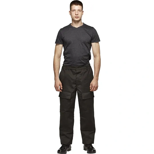 Костюм охранника ло32-КБР черный (48-50) 170-176