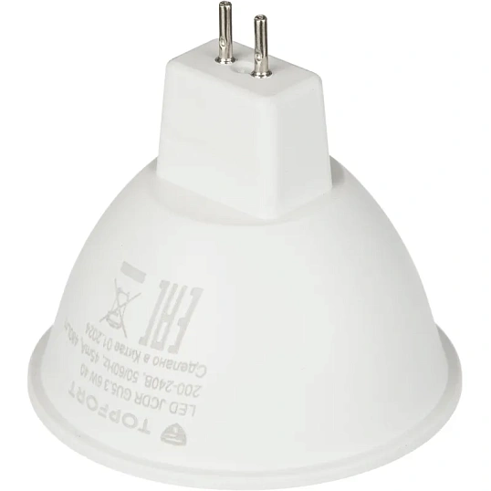 Лампа светодиодная Topfort GU5.3 220V 6W 4000K