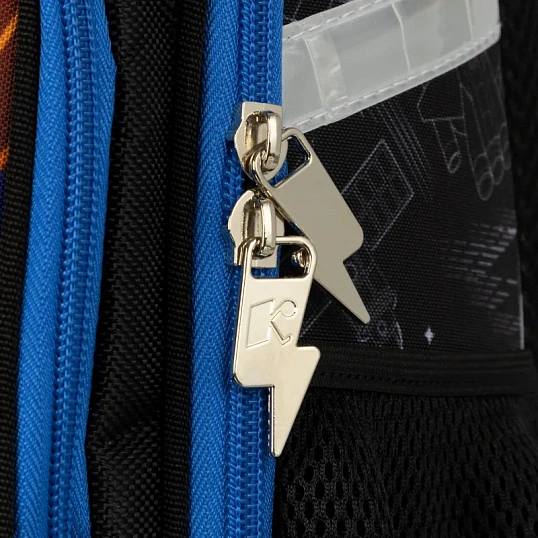 Ранец Комус Класс Stright 3D Косм. путешествия, св/диоды, 2 отд, эргоном