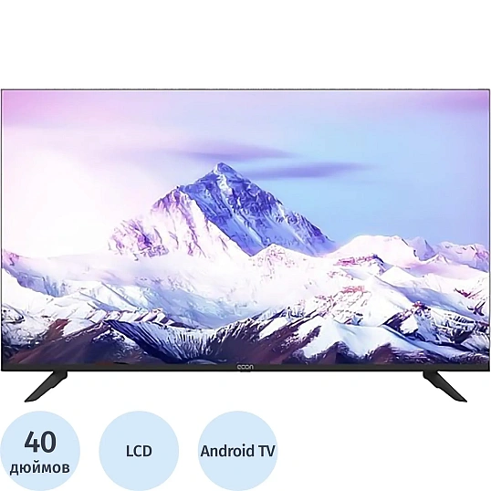 Телевизор Econ EX-40FS015B, FHD, смарт (Android)