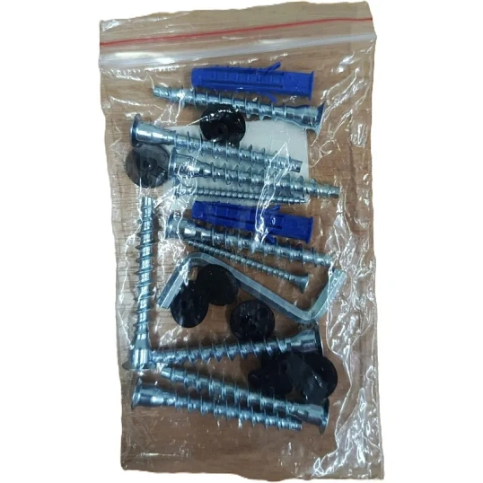 Полка TI_настен/настоль Комус Онега-8 150х600 мет чер/ЛДСП дуб вотан