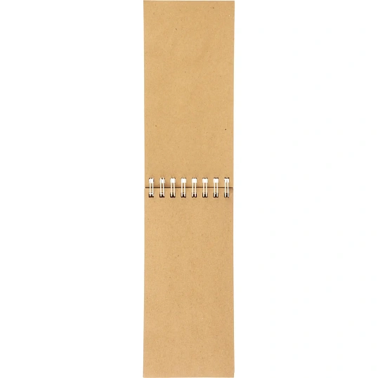 Скетчбук SKETCH&ART 105х220мм 100л ЛЕГКИЙ КРАФТ 70г на гребне 1-100-561/03