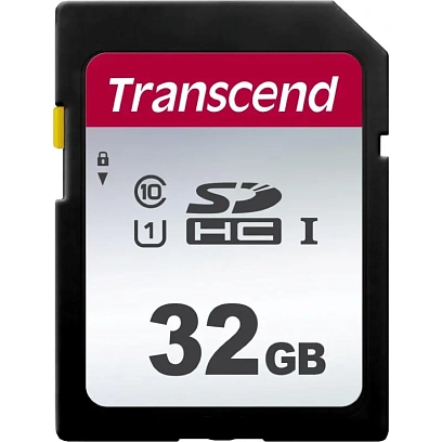 Карта памяти Transcend 300S SDHC 32Gb UHS-I Cl10, TS32GSDC300S
