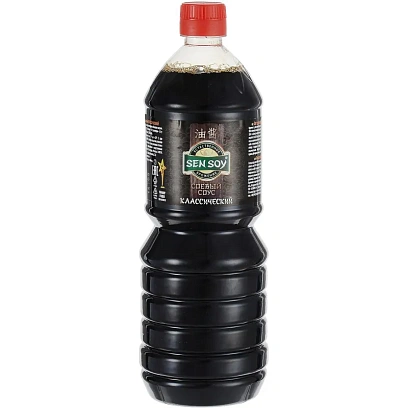 Соус соевый классический Sen Soy бутылка, 1л.