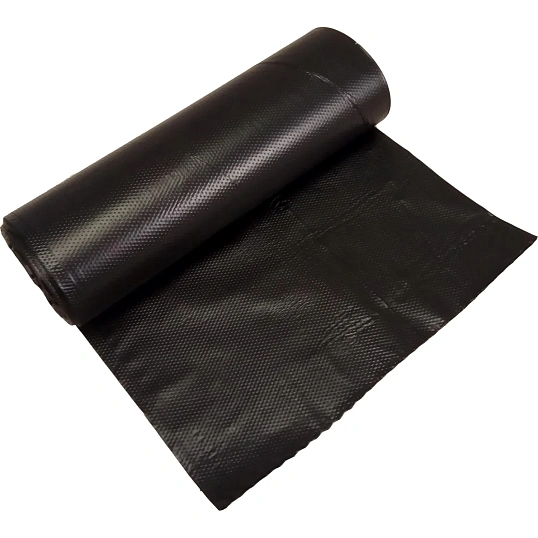 Мешки для мусора ПНД Эконом 120л 14мкм 10шт/рул черные 70х110см