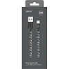 Кабель USB PERO DC-04 micro-USB, 2,5А, 2м, Silver-black
