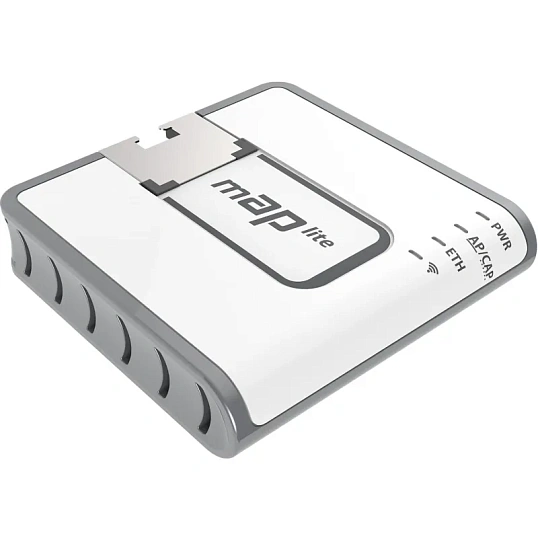 Маршрутизатор Wi-fi MikroTik mAP lite RBmAPL-2nD, N300,USB,PoE