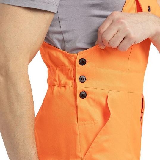 Костюм сигнальный летний муж (куртка,пк) лс07 оранж/т.син 128-132/170-176