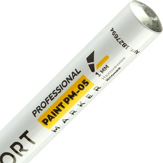 Маркер лаковый TOPFORT Paint 1 мм белый