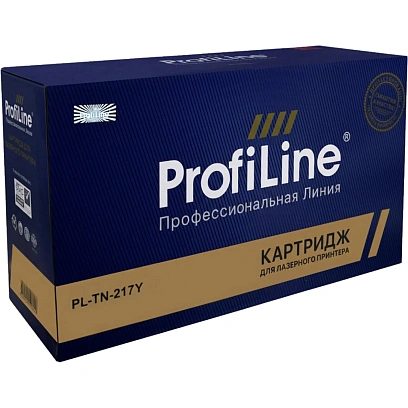 Тонер-картридж Profiline TN-217Y жел.пов.емк. для Brother  для DCPL3550
