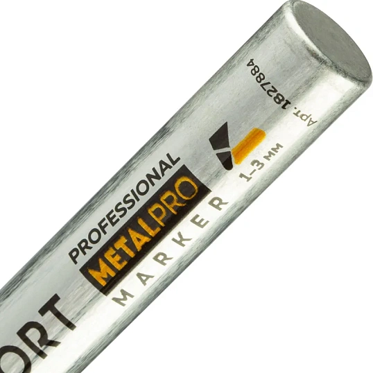 Маркер для металла TOPFORT MetalPro 1-3 мм черный