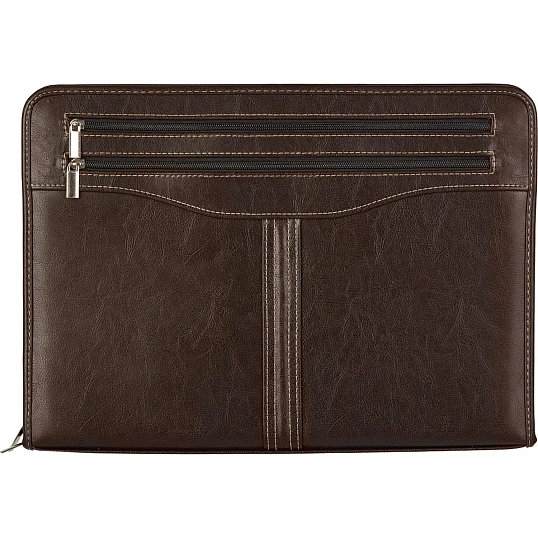 Сумка -папка из кож/зам ГАММА 118м,для док-тов ф.А4+,с выдв.ручками, коричн