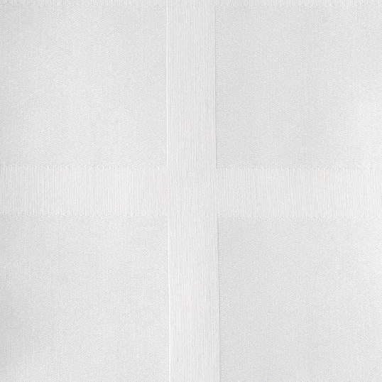 Скатерть Luscan Журавинка 145х145см (88%ПЭ, 12%хлопок) рис квадрат, белый