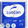 Бумага туалетная Luscan Deluxe 3сл бел 100%цел втул 19,35м 155л 8рул/уп