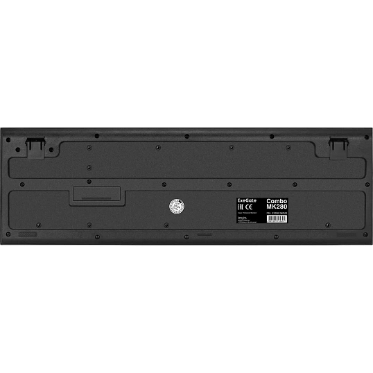 Набор клавиатура+мышь ExeGate Prof.St.Combo MK280(EX296104RUS)чер.Color Box