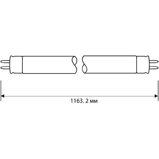 Лампа люминесцентная Camelion FT5-28W/54, 6500K, 3335